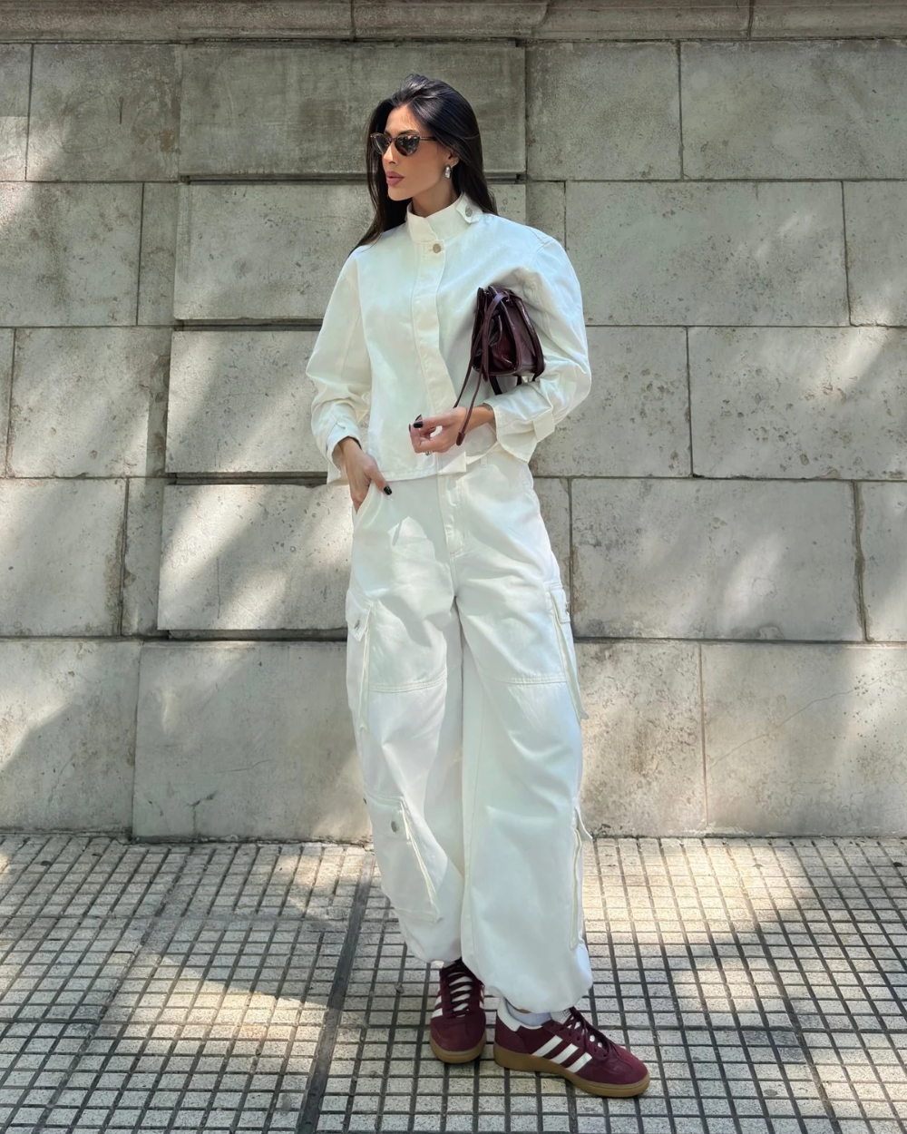 Calça Aladim Cargo Voyager Off White