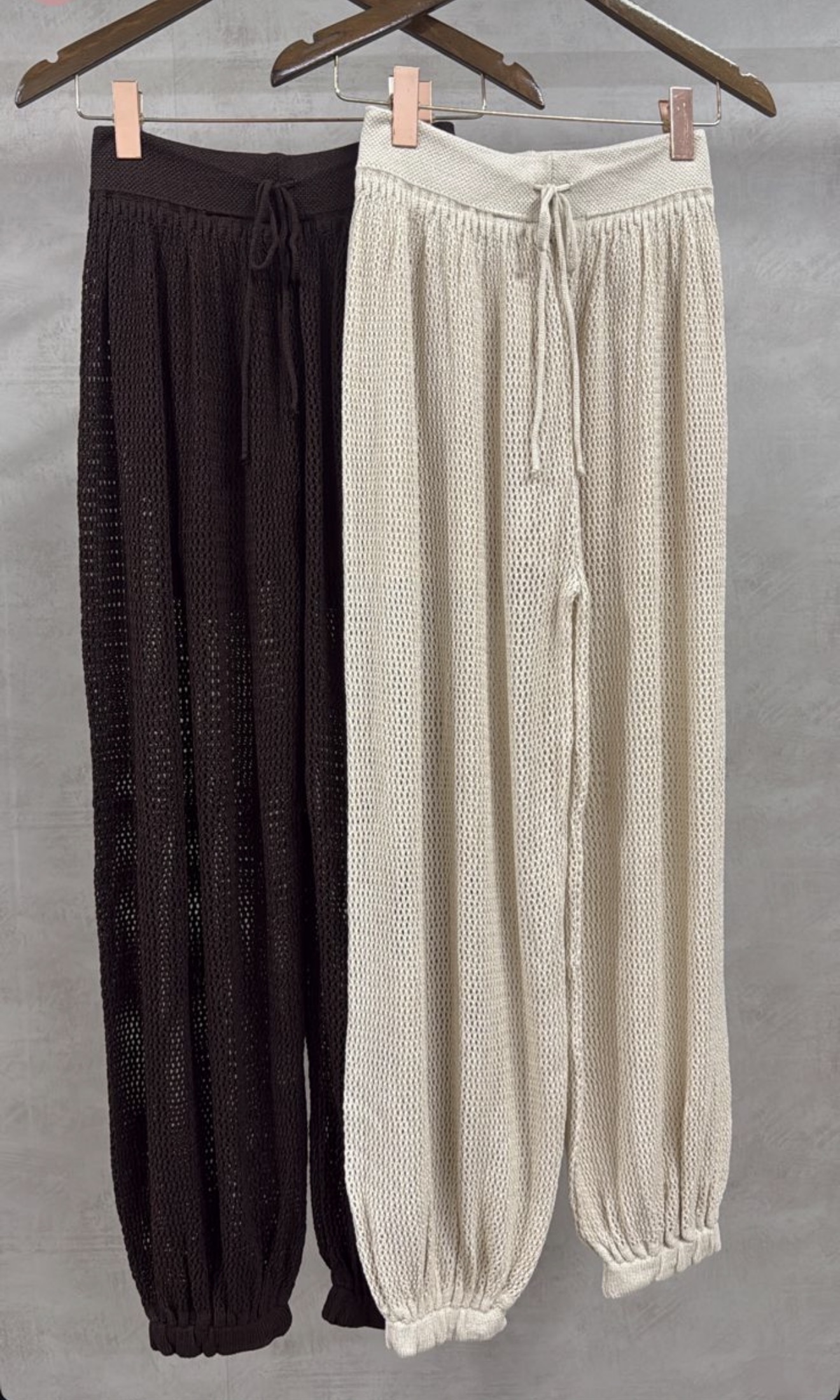 Calça tricô aladim